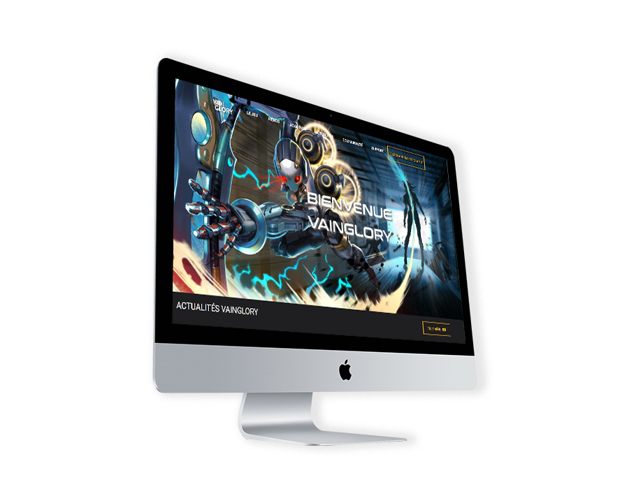 projet web jeux Vainglory