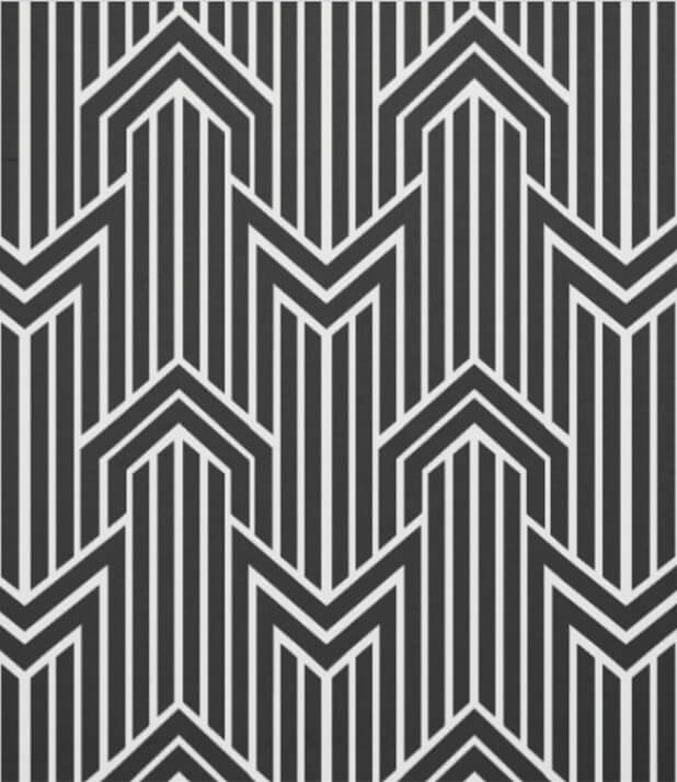 Tissu imprimé chevron