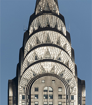 Chrysler building toit